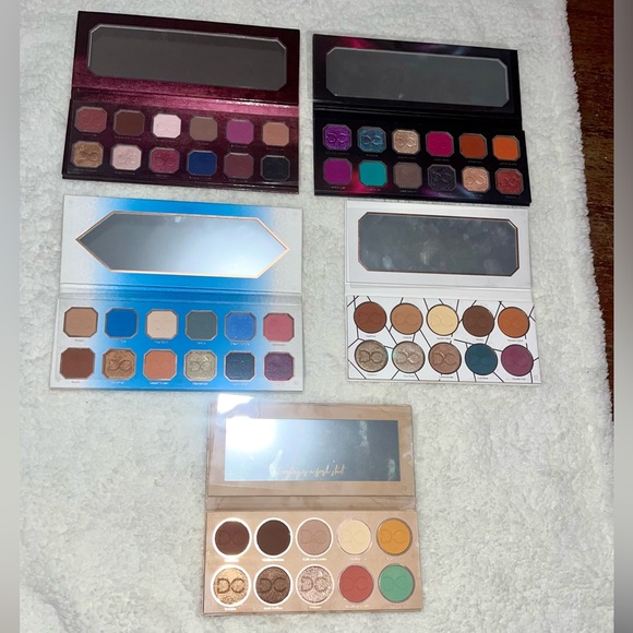 5 Dominique Cosmetics Eyeshadow PaletteLatte Celestial Storm Latte 2 Berries